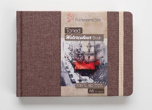 Hahnemühle toned watercolour sketchbook A6