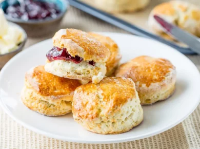 Engelse scones maken