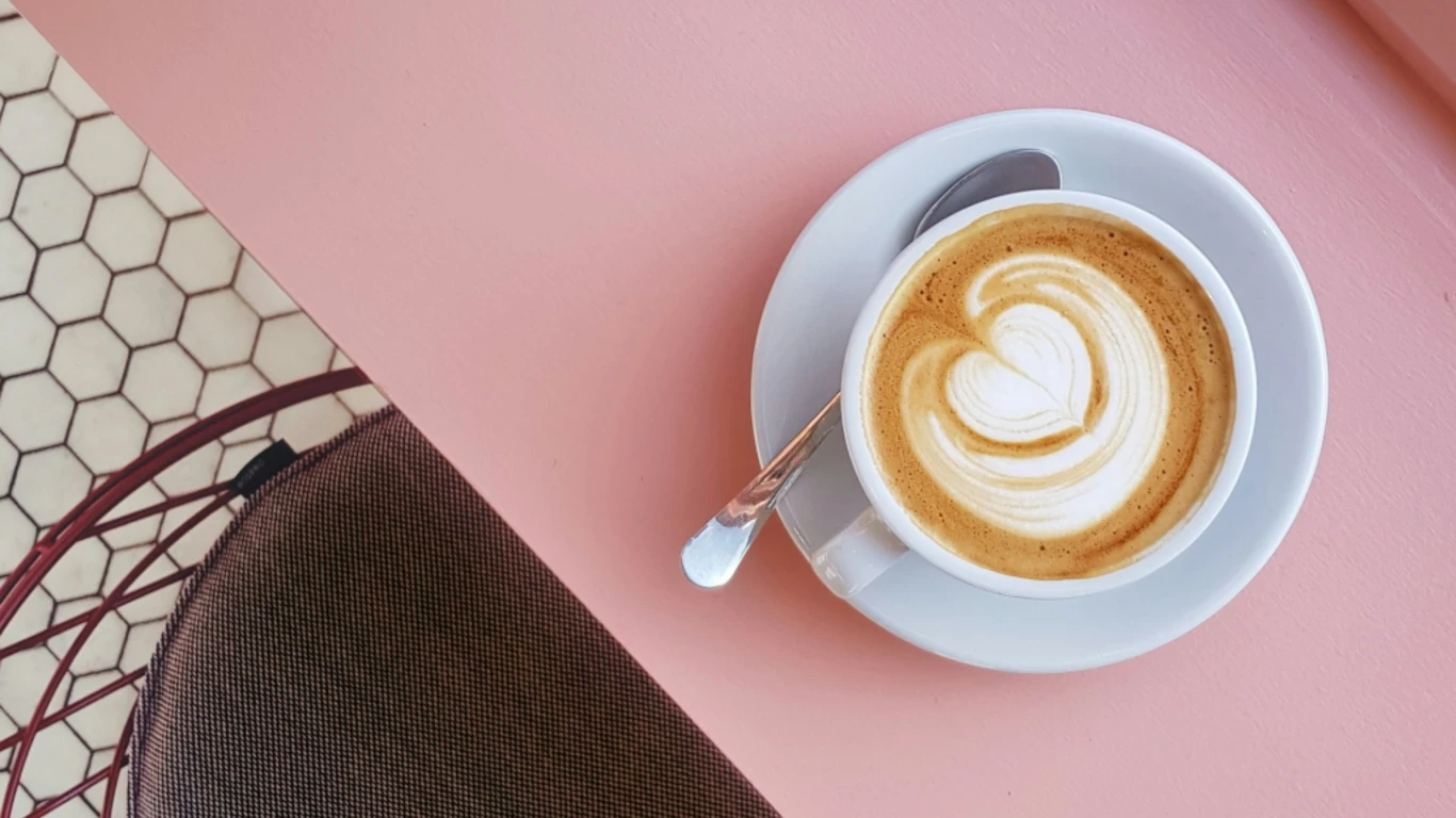 Zin in koffie drinken